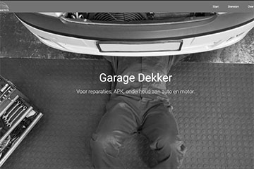 Garage Dekker in Apeldoorn